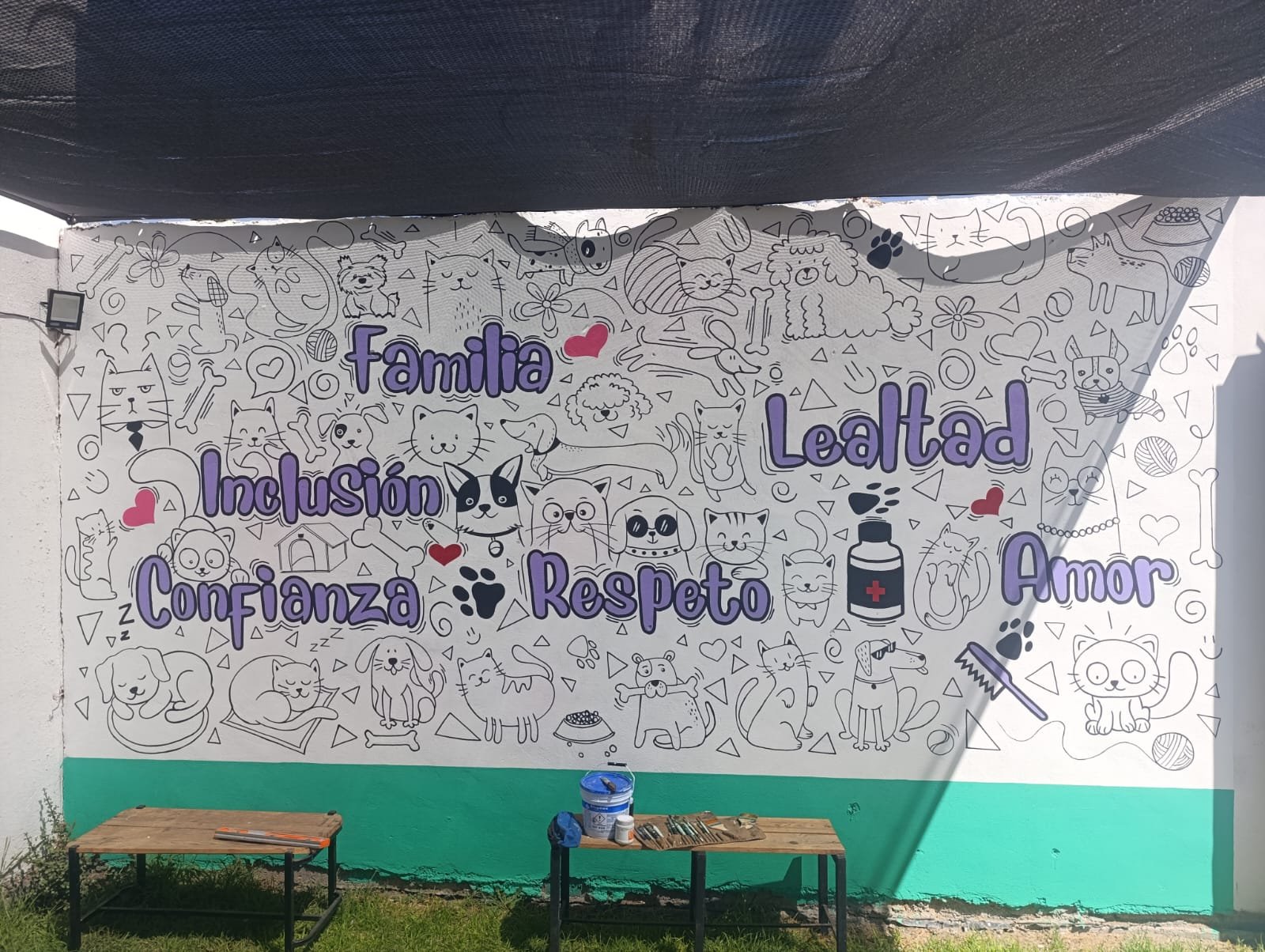 Proyecto artístico mural 18
